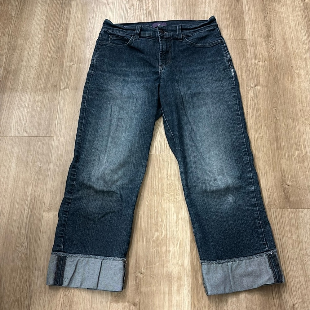 NYDJ Dayla wide cuff capri